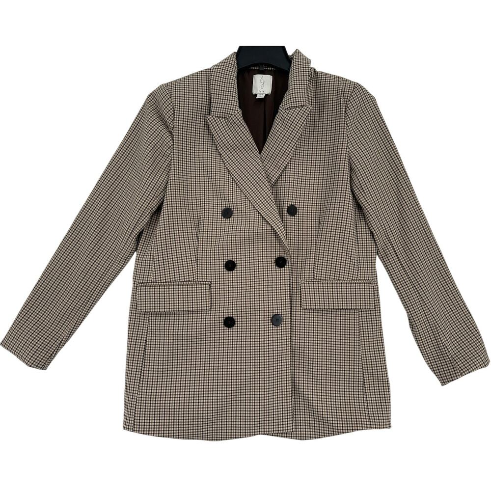 Joie blazer sports jacket brown tan size M